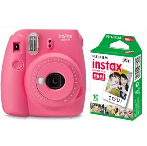 Fujifilm Instax Mini 9 růžový + 1 film