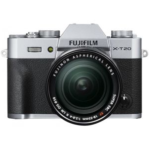 Fujifilm FinePix X-T20 + objektiv 18-55mm stříbrný