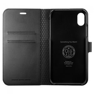 Spigen Wallet S iPhone XR černé