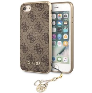 Guess Hard Case pro iPhone 7/8 hnědé/Charms Collection