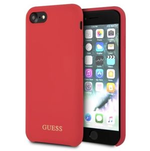 Guess Hard Case Silicone pro iPhone 7/8 červené