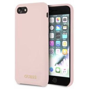 Guess Hard Case Silicone pro iPhone 7/8 světle růžové