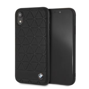 BMW Hardcase pro iPhone XR černý/Hexagon
