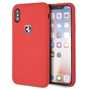 Ferrari Hardcase pro iPhone X/XS červený silikonový/Off track