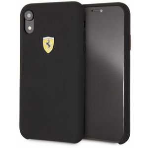 Ferrari Hardcase pro iPhone XR černý silikonový