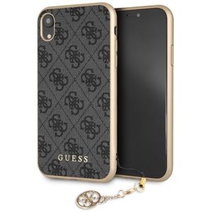 Guess Hard Case pro iPhone XR šedý/Charms Collection