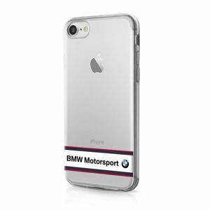BMW Hardcase pro iPhone 7 čiré/bílé [BMHCP7TRHWH]