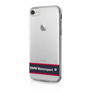 BMW Hardcase pro iPhone 7 čiré/navy [BMHCP7TRHNA]