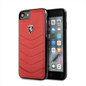 Ferrari Hardcase pro iPhone 7/8 červené [FEHQUHCI8RE]