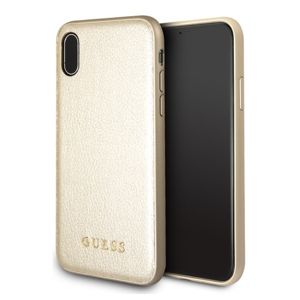 Guess Hardcase pro iPhone X zlaté/Iridescent [GUHCPXIGLGO]