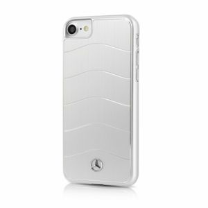 Mercedes Hard Case pro iPhone 7 stříbrné [MEHCP7CUSALSI]