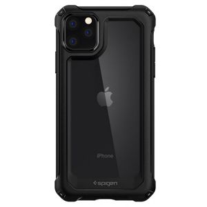 Pouzdro Spigen Gauntlet iPhone 11 Pro Max černý karbon