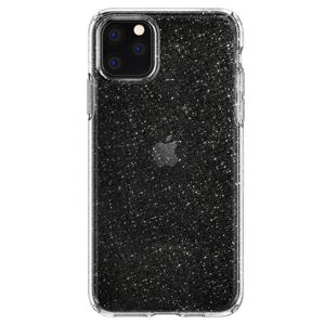 Pouzdro Spigen Liquid Crystal Glitter iPhone 11 Pro průsvitný