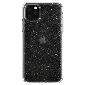 Pouzdro Spigen Liquid Crystal Glitter iPhone 11 Pro Max průsvitný