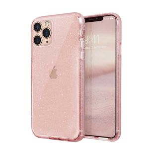 UNIQ LifePro Tinsel iPhone 11 Pro růžový