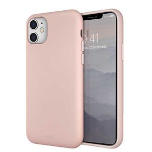 UNIQ etui Lino Hue iPhone 11 różowy/blush pink