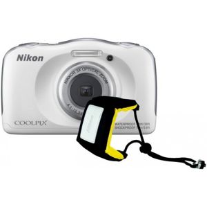 Nikon COOLPIX W150 bílý + plovoucí popruh