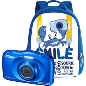 Nikon COOLPIX W150 modrý + batoh