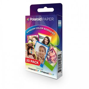 Polaroid Premium ZINK Paper 2x3" - náplně do fotoaparátu POLAROID Z2300, SNAP barevné rámečky - 20 fotografií