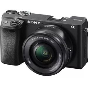 Sony Alpha ILCE-6400 + Sony SELP 16-50mm černý