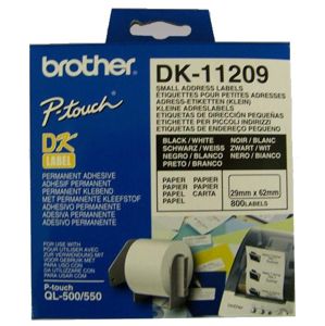 Brother štítky DK-11209 - originální