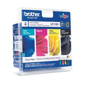 Brother ValuePack (LC1100) tři barvy + black