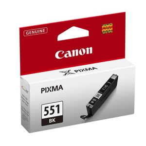 Canon CLI-551BK černá, iP7250/ MG5450/ MG6350, výd. 304 str - originální