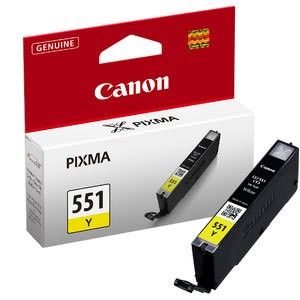 Canon CLI-551Y žlutá - originální