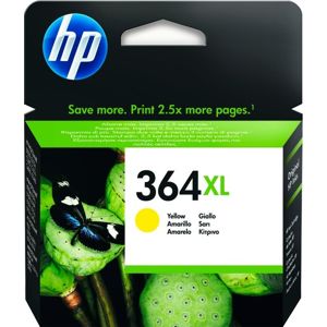 HP No. 364 XL (CB325EE) pro Photo Smart D5460/D7560 žlutá - originální