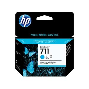 HP No. 711 CZ134A 3-pack (29 ml x 3) azurová - originální