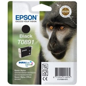 Epson DURAbrite C13T08914010 pro EPSON Stylus SX200/205 - black 5,8 ml