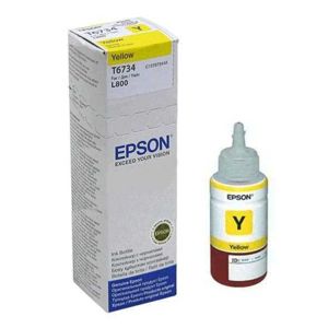 Epson T6734 L800 70 ml žlutá C13T67344A - originální