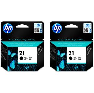 HP No. 21 černý x2 - originální