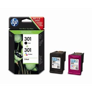 HP No. 301 (CH561EE) černý + HP No. 301 (CH562) kolor, dvojité balení