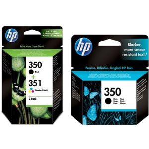 HP No. 350 + 351 [Multi Pack] + HP No. 350 černá