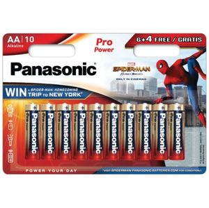Panasonic Pro Power Gold AA Spider Man 10ks