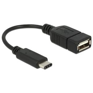 DeLock adaptér USB type-C - USB 2.0 (F) - 65579