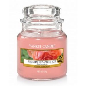 Yankee Candle Sun-Drenched Apricot Rose malá 104 g