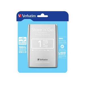 Verbatim Store 'n' Go 1TB stříbrný (53071)