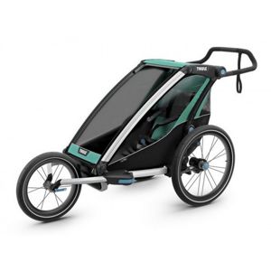 Przyczepka rowerowa dla dziecka - THULE Chariot Lite 1 - morska/černá