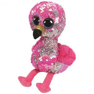 TY Beanie Boos Flippables PINKY flamingo 36437