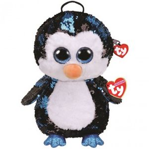 TY Fashion Sequins backpack WADDLES penguin 95029