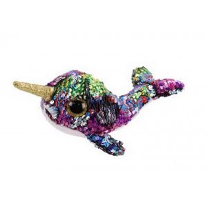 TY Beanie Boos Flippables CALYPSO sequin narwhal 36675