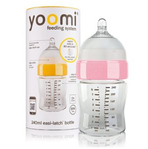 Yoomi láhev 240 ml růžová