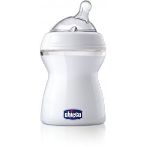 Chicco kojenecká láhev Natural Feeling silikon, průtok střední 2m+ 250 ml