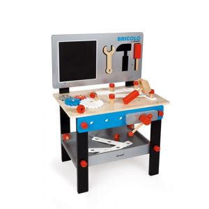Janod dřevěný magnetický stůl Bricolo DIY 24ks