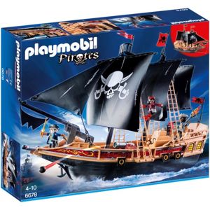 Playmobil Pirátská bitevní loď 6678