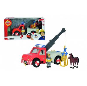 Simba Strażak Sam Pojazd Phoenix z figurką i koniem 109258280038