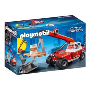 Playmobil 9465 Hasičské auto s teleskopickým manipulátorem