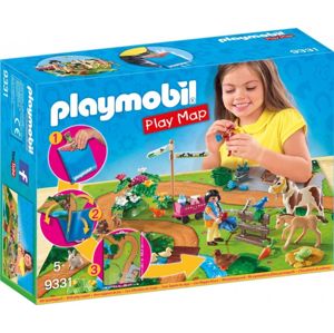 Playmobil 9331 Play Map hrací podložka VÝLET S PONÍKY